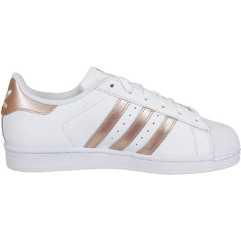 adidas superstar gold weiß damen foot locker|Adidas superstars for women.